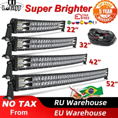 Barre à LED tout-terrain double rangée