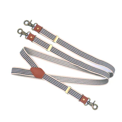 Bretelles élastiques réglables en X, 3,5 cm – image 3