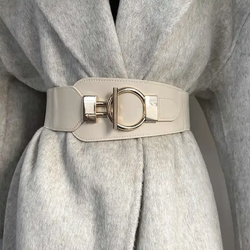 Ceinture unie pour femme, style formel