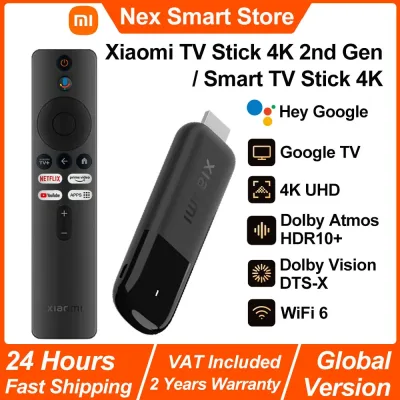 Clé TV 4K Android avec télécommande