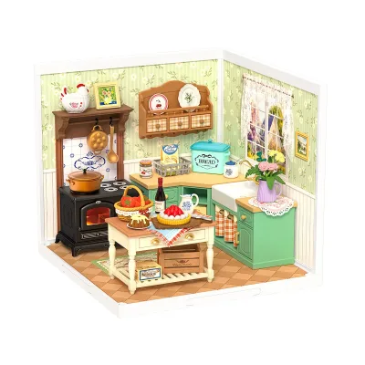 Kit de cuisine miniature de ferme à monter – image 2