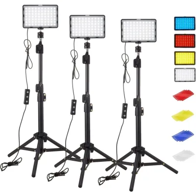 Panneau lumineux LED 5600 K avec trépied