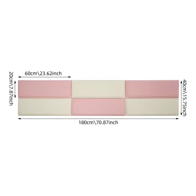 Panneaux muraux décoratifs, lot de 6 – image 2