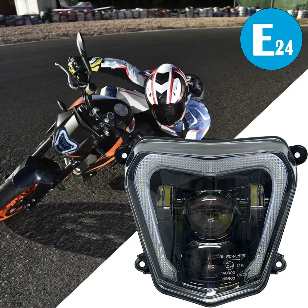 Phare LED de moto, feux de jour