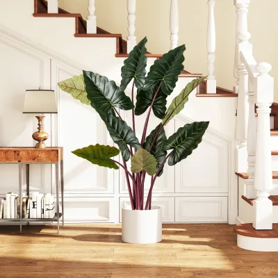 Plante artificielle de 160 cm avec pot lesté – image 3