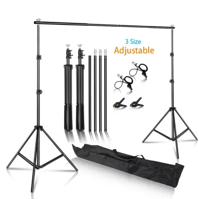 Support de fond télescopique en aluminium – image 2