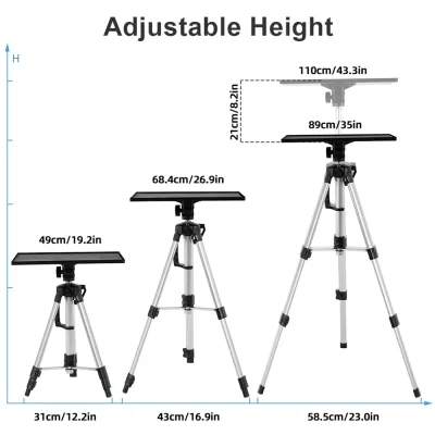 Trépied pour projecteur réglable – image 2